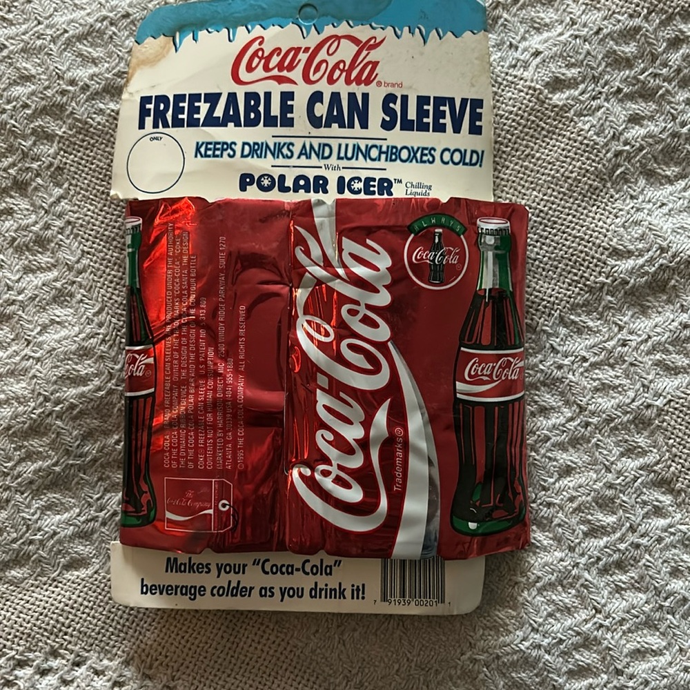 Coca-Cola freezable can sleeve